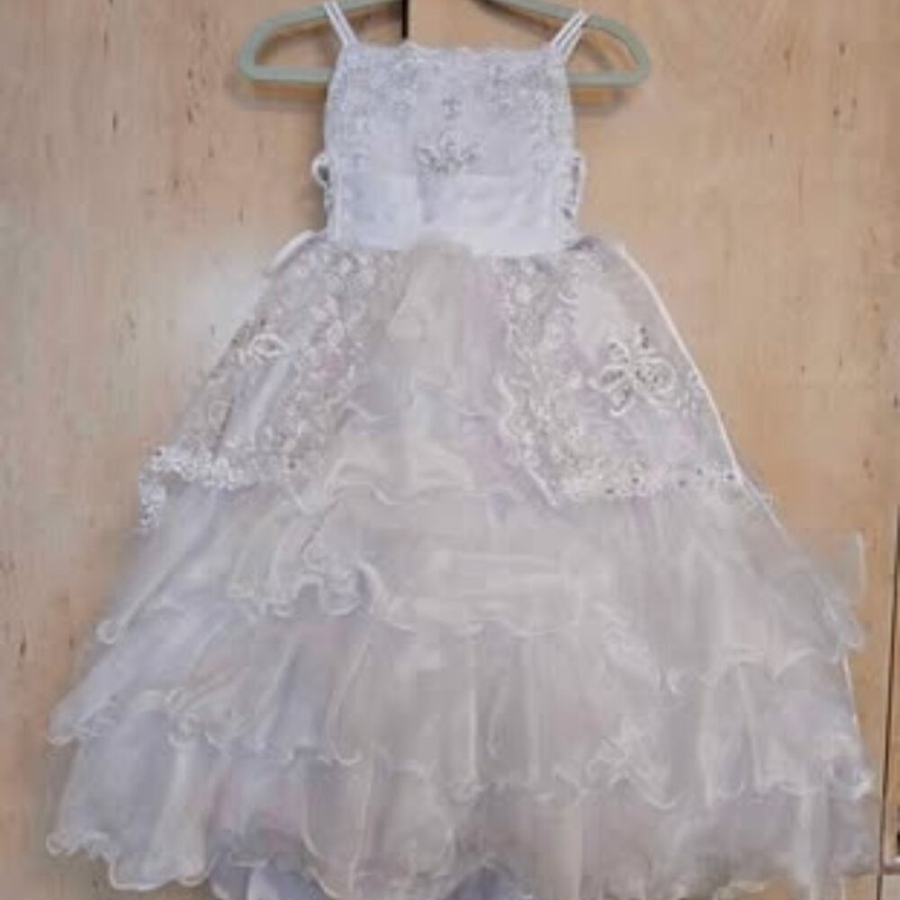 Toddler Dress - White - Size: 2